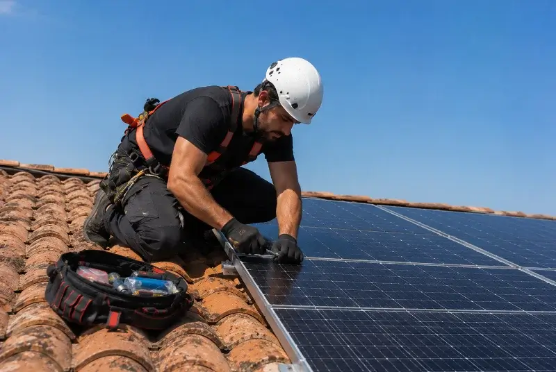 Maintenance et monitoring de panneaux solaires à Flines-lez-Raches